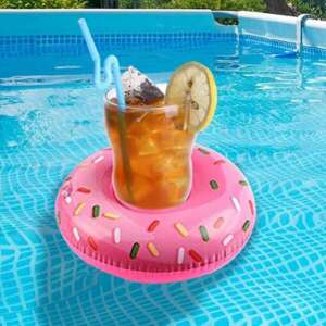 Floatmate felfújható fánk italtartó medencékhez, pezsgőfürdőkhöz és fürdőkádakhoz - Strandcikk