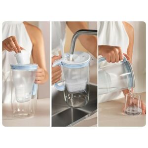Brita Maxtra Pro Hard Water Expert Filterkartusche in Verwendung mit einem Brita Wasserfilterkrug - Einsatz für Wasserfilterkanne