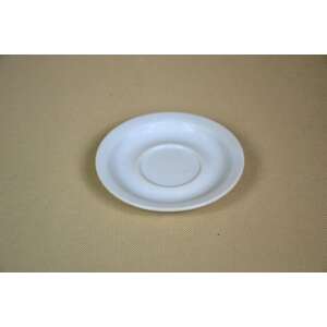 Fehér csészealj kávéscsészéhez, 130mm átmérő - Teáscsésze