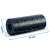 Foam roller with blue and black pattern, 33 cm long and 14 cm diameter