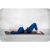 Woman using Neo-Sport foam roller for muscle relaxation