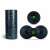 Foam roller, double massage ball and single massage ball set, black and blue, Neo-Sport NS-998
