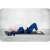 Woman using foam roller for back massage, Neo-Sport NS-998