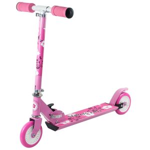 Patio rózsaszín gyerek roller 3+ éveseknek, összecsukható roller - Patio