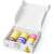 Hey Clay Minions Lufttrocknende Knete Set, 15 Dosen, verschiedene Farben, Modellierwerkzeuge