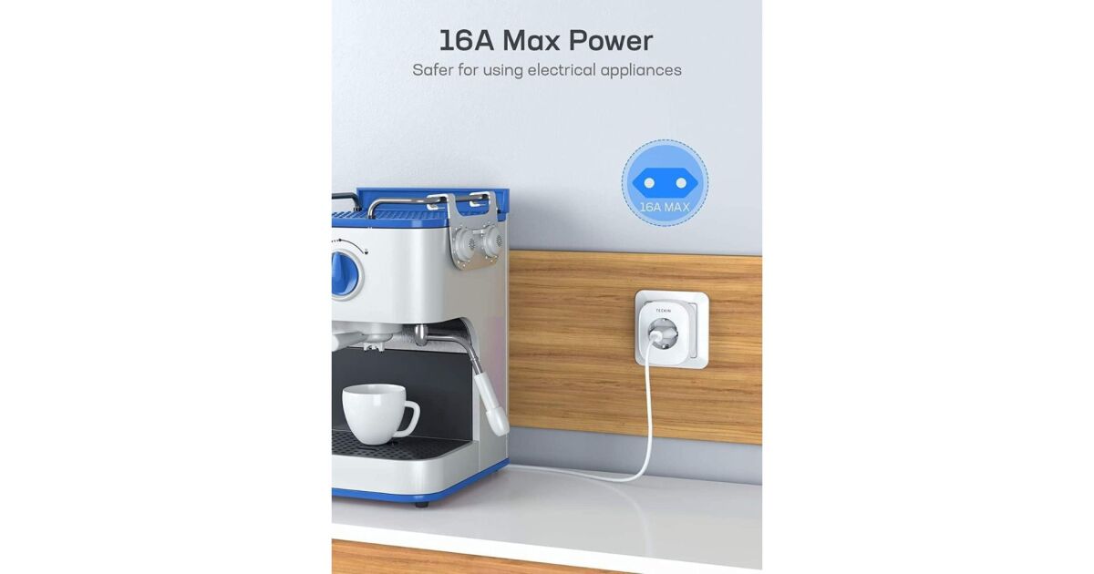 Sp22 Teckin Alexa Porik Smart Plug Alexa Plug 4-Pack Smart Plugs