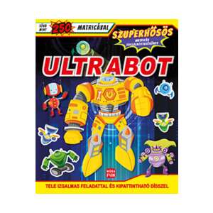Ultrabot - Szuperhősös matricás foglalkoztatókönyv 94029355 