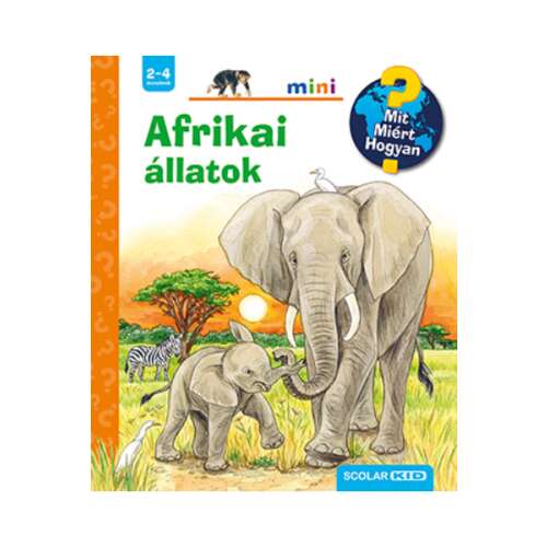 Afrikai állatok 94030747 - Könyv