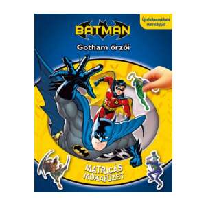Matricás mókafüzet - Batman: Gotham őrzői 94030718 "batman"  Mesekönyvek