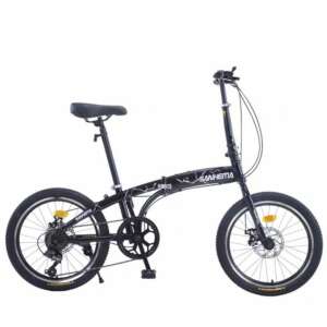 Sanshema 20" összehajtható camping kerékpár 7 sebesség fekete 30B 94033499 