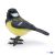 Papo Great Tit Bird Figurine - Collectible Animal Figure