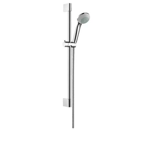 Grohe Crometta 85 1jet zuhanykészlet kézi zuhannyal, zuhanyrúddal, zuhanytömlővel, zuhanytartóval - Zuhanyszett