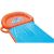 Close up of Bestway H2Ogo! water slide end pool