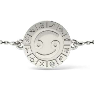 Brățară din argint cu zodie Rac ATCOM - Atcom Jewelry