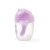 BabyOno fioletowy kubek niekapek z obciążoną słomką, 240ml
