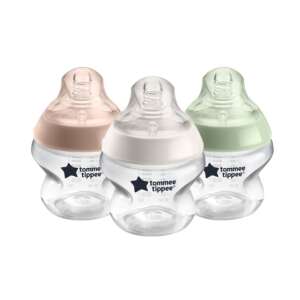 Tommee Tippee Closer to Nature cumisüvegek, 3 db-os csomag, 150 ml, pasztell színek - Tommee Tippee