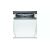 Front view of Bosch SMV25EX02E built-in dishwasher