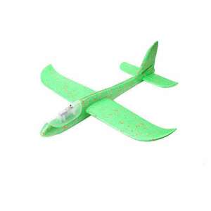 Működő vitorlázó repülőgép modell + LeD világítás - zöld 94053704 Helikopterek, repülők