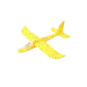 Működő vitorlázó repülőgép modell + LeD világítás - citromsárga 94053722 Helikopterek, repülők