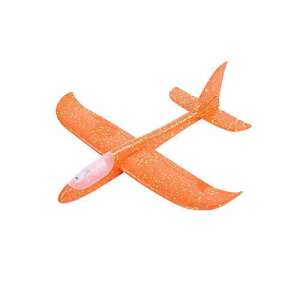 Működő vitorlázó repülőgép modell + LeD világítás - narancssárga 94053724 Helikopterek, repülők