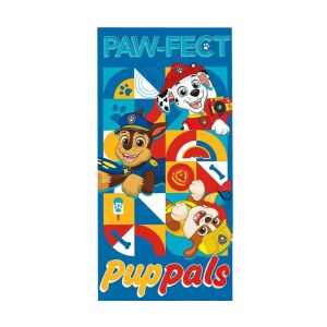 Paw Patrol beach towel 70x140cm, featuring Chase, Marshall and Rubble - Mancs Őrjárat