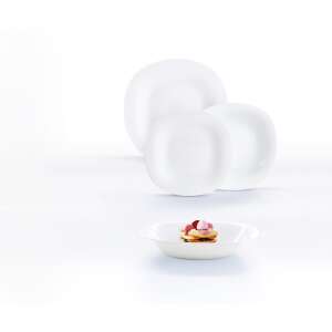 Luminarc Carine 18 piece dinner set #White