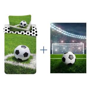 Focis ágyneműhuzat és polár takaró szett, foci ágynemű, foci takaró - Ágynemű - ifjúsági és felnőtt
