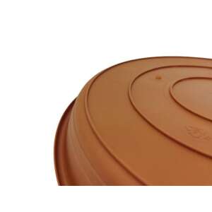 Virágcserép alátét 18 cm terrakotta műanyag 94056281 - Kertépítés