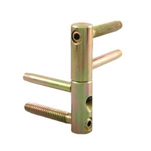 4 Lábú Fúrható Zsanér - 16 mm - Horganyzott Acél