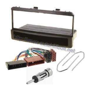 Ford Focus 1999-2004, Mondeo, Transit, Puma, Mazda 121 autórádió beépítő szett, tartalmaz rádiókeretet, ISO csatlakozót, antenna adaptert, kiszedő szerszámokat - Fejegység kiegészítő