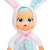 Cry Babies Tiny Cuddles Honey Hasenpuppe, weinende Baby Puppe, Nahaufnahme des Gesichts, Plüschtier, Stofftier, Sammelpuppe