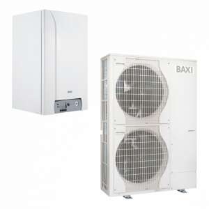 BAXI PBS-i 11 TR E WH2 levegő-víz hőszivattyú kiegészítő elektromos fűtéssel, 11 kW 94058506 