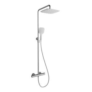 RAVAK Termo 300 TE 093.00/150 termosztátos zuhanyrendszer mennyezeti zuhannyal és kézi zuhannyal - Ravak