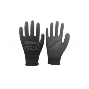BOMBER LIGHT BLACK Protective Gloves, XL, Villager VL066732 131523647 - Work gloves