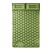 Top view of Timeless Tools green double inflatable camping mat