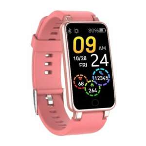 Brățară inteligentă de pluș C2, roz