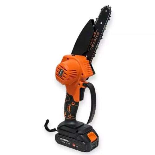 Haina HM-6803 Cordless Chainsaw with Automatic Oiling, 62V, 2 Batteries, 2 Chains