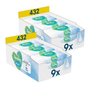Pampers Harmonie Aqua chusteczki nawilżane 18x48szt.