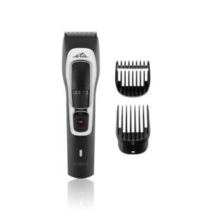 ETA James beard and hair trimmer, black and silver, with two combs - Hair clippers