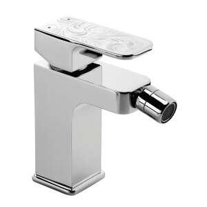 Deante AZALIA Bidet-Armatur mit Chrom-Finish und dekorativem Muster - Wasserhahn