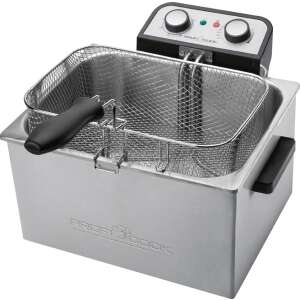 Фритюрник ProfiCook PC-FR 1038 ETM от неръждаема стомана, с една кошница и контролен панел - Мелница за масло