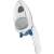 Clatronic DB 3108 B travel iron, white and blue, 800W, close-up