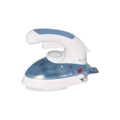 Clatronic DB 3108 B travel iron, white and blue, 800W