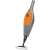 Clatronic DR3539 ръчен парочистач, сив и оранжев, с кръгъл почистващ накрайник