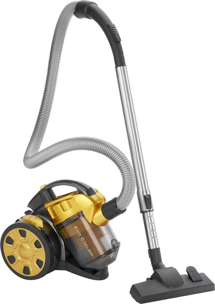 Clatronic BS 1308 porzsák nélküli Porszívó 700W, Fekete-Sárga