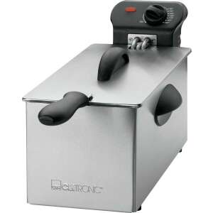 Clatronic FR 3586 inox 3L 2000W Fritteuse, Edelstahl - Clatronic