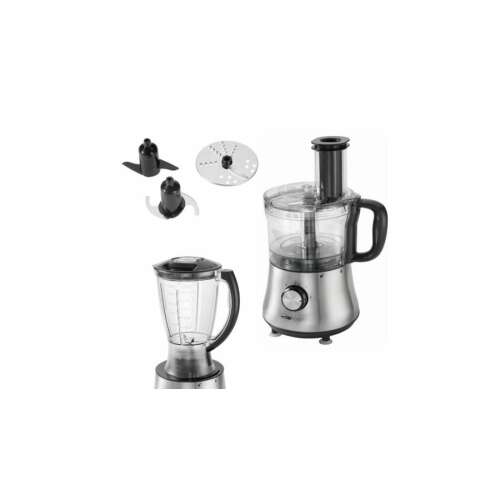 Clatronic KM 3646 Robot de bucătărie și blender, oțel inoxidabil, 500W