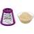 Clatronic ME 3604 electric food processor, purple grater attachment, grated parmesan cheese