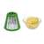 Clatronic ME 3604 electric food processor, green grater attachment, grated cheese
