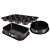 Berlinger Haus Carbon Pro Metallic Line 3-piece baking pan set, non-stick coating